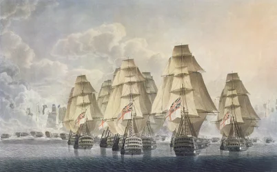 Schlacht von Trafalgar, hintere Division, 1806